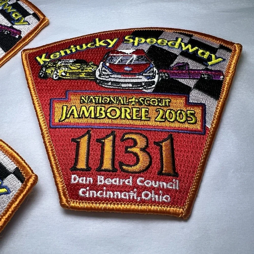9 Boy Scout Beard Ohio Kentucky Speedway 1131 Council JSP‎ 2005 Jamboree Patch